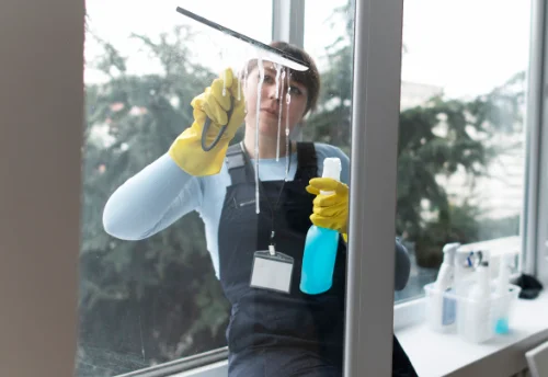 Nettoyage de vitres intérieures et extérieures à Fontans